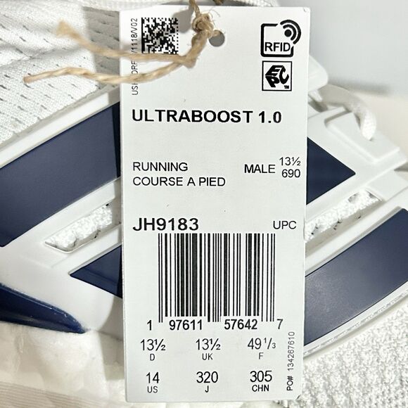 Adidas UltraBoost 1.0 “Gum Pack - Dark Blue” Men Size 14 Lifestyle Running Shoes main image 7